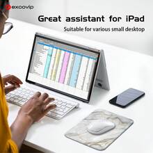 excovip 20x15cm Small Mouse Pad, Non-Slip Backing, Smooth Surface, Easy To Carry, Marble Pattern, Multiple Colors Available