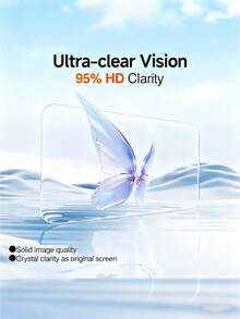 2 PCS Tempered Glass Screen Protector, Compatible With IPhone 17/17 Air/17 Pro/17 Pro Max/16/16 Pro/16 Pro Max/15/14/13/12/11 Pro Max/XR/X/XS Max/7/8 Plus/SE, Tempered Glass Film,Oil Proof,Instally Friendly,Sensitive Touch Screen Protection Essentials, Applicable To Daily Shield, Office, Home Daily Shield Office Home Phone Screen Protector Phone Accessories Waterproof Shockproof Anti-Fall Scratch Resistant