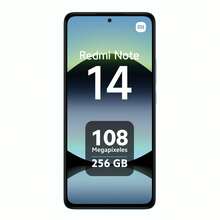 Xiaomi 红米 Note 14 4G 智能手机，8GB+256GB 存储，6.67 英寸 AMOLED 显示屏，120Hz 刷新率，联发科 Helio G99 Ultra 处理器，108MP 摄像头，33W 涡轮快充，5500mAh 电池，NFC，海洋蓝配色，双卡双待，欧洲版手机 - 藍色 - 查看 4