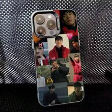 Funda de teléfono W-Wi H-Ha-joon para 17,16,15,14,13,12,11,Pro,Max,Plus, Anti caída negro mate duro - z4 - Ver 9