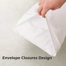 Juego de 4 fundas de almohada - Calidad de hotel ultra suave - Cómodas, resistentes a las arrugas - Resistentes a la decoloración, las manchas y el encogimiento - Fundas de almohada lavables a máquina