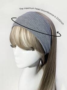 1pc Minimalist Knitted Headband, School Style Street Snap Sports Hair Accessories, Pink/Black/White Options, Suitable For Men & Women, All Year Round Turban Headband Sweatband, School Stuff, College, Headbands Fall Winter Hair Band For Vacation Outfits Woman Elegant Scarf Women Bandanas Soft Headwrap