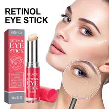 EELHOE Retinol Anti-Wrinkle Eye Cream Stick Anti-Aging Remove Dark Circles Relieve Edema Fade Eye Lines Lifting Firming Skin Moisturizing Nourishing Eye Cream - 粉色 - 查看 1