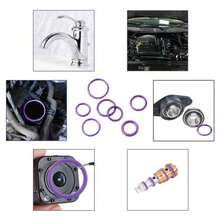 270pcs 18 Sizes Rubber Air Conditioning O Rings Universal Car Auto Repair Tools Refrigerant Ring Sets With Plastic Box Kit Set