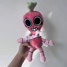 Dandy's World Fantasy Theme Plush Doll Series - Limited Edition Art Doll Collection, Christmas Tree Decoration/Thanksgiving Table Decoration, Soft Material With Personification Design, Exclusive Gift For Adult Collectors And Enthusiasts - 紅色 - 查看 4