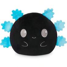 Teeturtle Twisted Cryptids Mothman Reversible Plushie 4" - Cute Kawaii Soft Stuffed Animal - Kỳ nhông xanh và đen - Xem 9