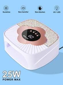 Christmas & Valentine's Day Gift: UV LED Nail Lamp SUN C10, 67 Infrared Sensor Beads, 4 Timer Settings, Salon-Grade Nail Curing Light - White - View 5