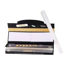 Confezione da 24 di OHIS Cartine per rollare di alta qualità ((1 confezione include 32 fogli di tabacco e 32 filtri) - Cartine per arrotolare a mano in pura cellulosa di legno, combustione lenta, ideali come regalo per la Festa della Mamma, della Festa del Papà, San Valentino, Natale e altre occasioni