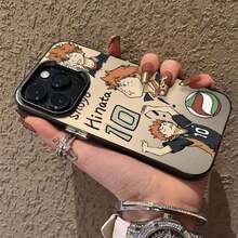 Haikyuu!! Anime Cover Compatible With Apple  17 Air 16E 16 15 14 13 12 Mini 11 8 7 Pro Max Plus Colorful Phone Case, Cover Compatible With  17 Pro Max Case,  17 Pro Case,  17 Case,  16 Pro Max Case 17 Case Scover De  17 Pro Max - A4 - Xem 12