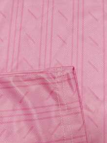 意大利那不勒斯风格男士足球/运动球衣及圆领舒适运动上衣，适合比赛、训练、休闲和度假穿着，礼品 - 粉色 - 查看 6