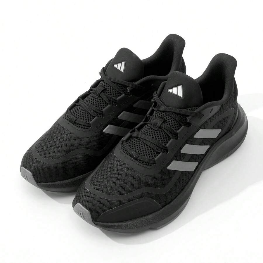 Giày nữ Adidas, phù hợp cho mọi mùa, kiểu dáng mới năm 2026, thoải mái, bền bỉ, giảm xóc tốt, giày chạy bộ thường ngày. - Đen thuần khiết - Xem 1