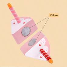 1 zestaw zabawek do udawania, kreatywny projekt tortu do udawania dla dzieci, gry, zabawki drewniane>Naczynia kuchenne, zabawa dla dzieci, udawane jedzenie, zabawki księżniczki, zabawki dla dziewczynek w wieku 2 lat