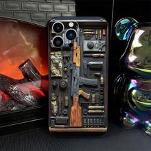 Cool Design Black Case for , Shock-Resistant And Lens Protection, Made of, Compatible with for  11/12/13/14/15/16 Pro Max, Suitable for Holiday Gifts. - 混合色1 - チェックする 5