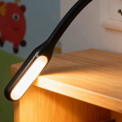 Portable USB LED Night Light - Creative Mini Desk Lamp, Ener Gy-Saving Emergency Light For Dorm & Small Spaces
