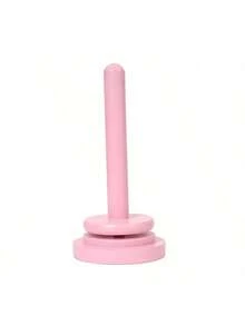 1pc Wooden Yarn Holder The Perfect Knitting Accessory For Spinning Threads, Wood Yarn Holder With Twirling Mechanism Classic, Knitting Embroidery Accessory With Crochet Hook, Craft Sewing Supplies