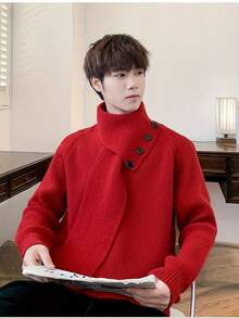 Men Sweaters - White - View 8