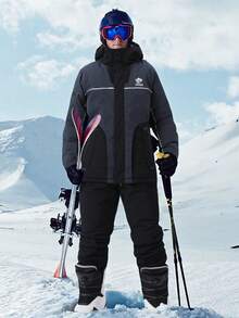 Set de 2 piezas de ropa deportiva estilo novio para hombre, traje deportivo y recreativo profesional, conjunto de esquí estilo novio para hombre, parte superior y Bottom HX397-1