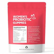 VIVONU Probióticos femeninos virgina, caramelos blandos probióticos femeninos, caramelos blandos de equilibrio femenino, caramelos blandos probióticos, salud  femenina probiótica de arándanos, equilibrio de levadura pH 60 cápsulas de caramelos blandos - Paquete de 4 - Ver 8