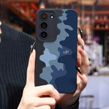 Funda de Teléfono Wave Line Adecuada para Samsung Galaxy S24 Ultra/S23+/S22/S21 Series, Resistente a Impactos, Antideslizante, Ligera, Nuevo Diseño de  de Moda, Funda Protectora Suave de TPU de Alta Calidad - Colores mixtos - Ver 8