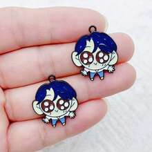 Tachimi Kpop恶魔猎人5件套卡通动漫DIY吊坠耳环钥匙扣配饰韩国动漫卡通钥匙链Kpop背包挂件Ssaja Boyyys钥匙扣 - 彩色 - 查看 7