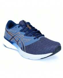 Asics Fuzeblast SE Men's Tennis Shoes - Blue And Orange - Màu xanh lam - Xem 1