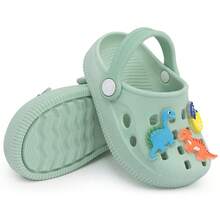 Boys' Glow-In-The-Dark Dinosaur Clog Sandal - New Release - 綠色 - 查看 3