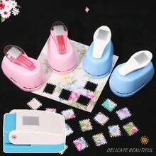 新款印章边框DIY打孔器印章形状工艺打孔器压花机圆形孔打孔器齿状打孔器压花器