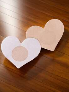 10pcs, Adhesive Breast Lift Tape For Women, Breathable, Invisible, Reusable, Beige Cover - Beige - View 2