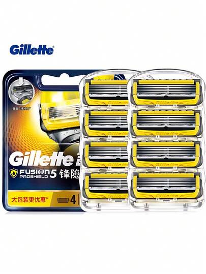 Dao cạo râu Gillette ProGlide Shield thay thế cho nam, dải bôi trơn 2X, lưỡi dao cạo Proglide, bộ 8 lưỡi dao thay thế, cạo râu sắc bén