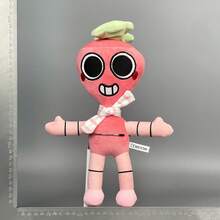 Dandy's World Fantasy Theme Plush Doll Series - Limited Edition Art Doll Collection, Christmas Tree Decoration/Thanksgiving Table Decoration, Soft Material With Personification Design, Exclusive Gift For Adult Collectors And Enthusiasts - 紅色 - 查看 3