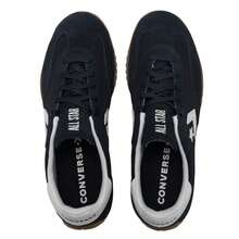 Converse 男女通用休闲跑步星形训练鞋舒适运动鞋 A08263 - 黑與白 - 查看 4