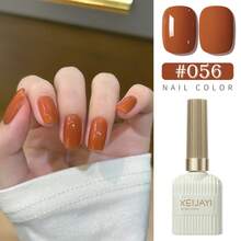 XEIJAYI 1瓶装15毫升凝胶指甲油，凝胶美甲，UV/LED可卸，适用于沙龙美甲和居家DIY美甲，女士礼物，新年圣诞美甲 - 彩色 - 查看 31