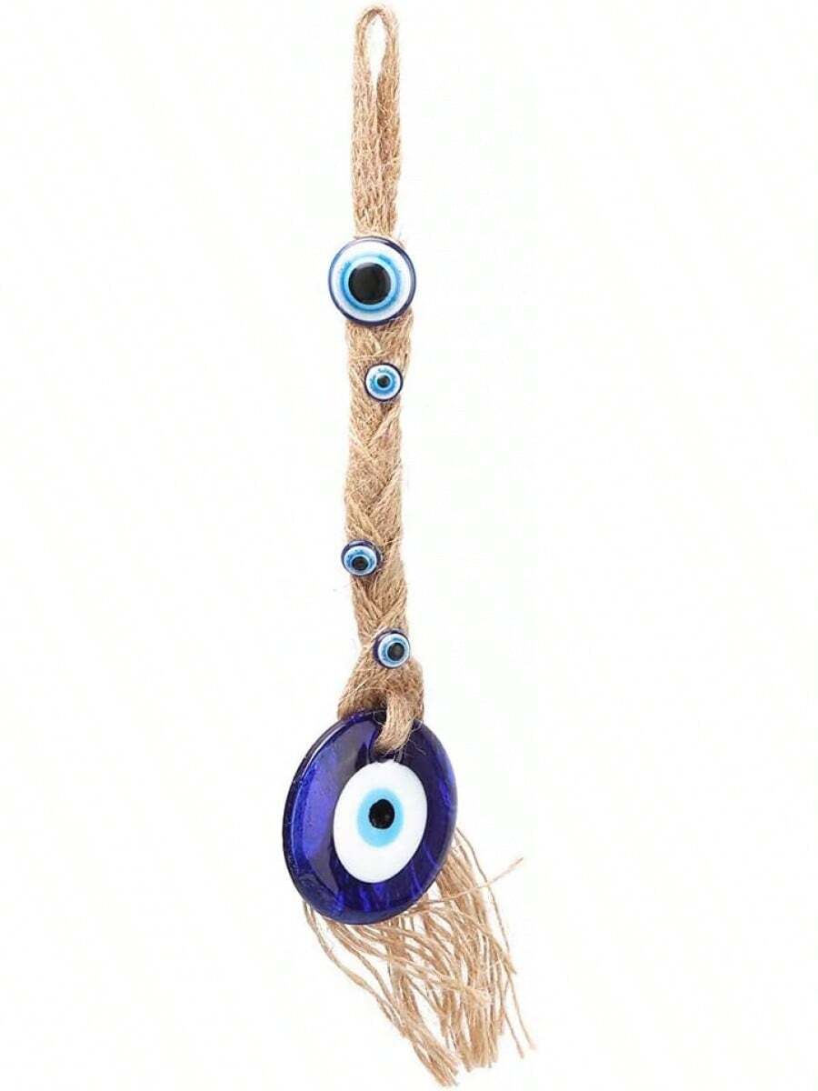 EstiloAmuleto De Cristal Turco, Amuleto De Ojo De La Suerte Azul, Mal De Ojo Turco, Colgante De Pared, ProteccióN De La SuerteVersióN Mejorada - 1 - Ver 1