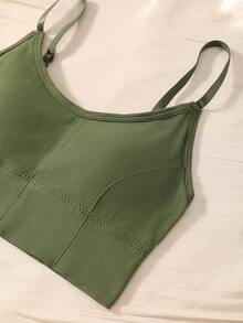 Set de 3 sujetadores deportivos sin espalda y sin aros para mujer, aptos para uso al aire libre - Multicolor - Ver 5