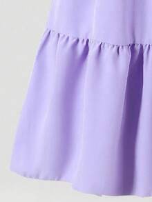 2pcs Toddler Girls' Butterfly Print Camisole Dress Set - Multicolor - View 5