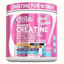 Creatine For Women |   Creatine Monohydrate + BCAA Powder Myo-Inositol Collagen Biotin Hyaluronic Acid Folate L Glutamine Vitamin D3 Iron Zinc D-Chiro-Maca Digestion - 3 Bottles - 查看 2