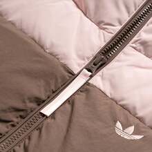 Adidas Originals 女士立领羽绒服，休闲舒适户外运动外套 KC2660 - 影跡棕 - 查看 6