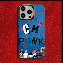 WWE CM P-Punk Phone Case For  16,15,14,13,12,11,Mini,Pro,MAX Gray Matte Silicone Black Soft Cover.Holiday Phone Accessories. Fashion Phone Cases. 17 Pro Case.'s Best-Selling Phone Cases. Phone Accsesories. Case. 17 Case. - Z2 - 查看 10