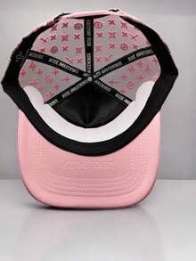 Gorra Rude Awakenings La La La Pink Limitada Ajustable Diseño Liso y Elegante Accesorio Versátil gorra edición limitada Rude Awakenings La La La rosa ajustable diseño liso elegante accesorio versátil moda casual street style sombrero trendy - Rosa - Ver 5