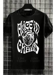 Alice In Chains Rock Band T-Shirt, Grunge, International Music, Unisex, Men's/Women's, 100% Cotton, Premium Top Quality Streetwear, New Release, Immediate Shipping, Various Colors!! Plus Size - AliceInChains5 - Xem 1