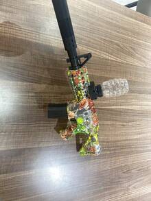 Sniper Gun, Energy Ball Launcher, Toy Gun, Interactive Outdoor Toy - Verde militar - Ver 2