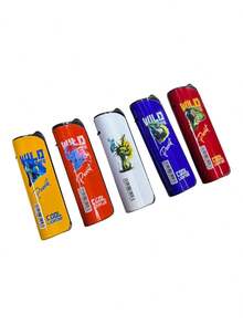 Automatic Torch Lighter With Windscreen, Unique Pattern, Luxury, Rechargeable, Gift For Men, Model 2025 - Multicolor - View 6