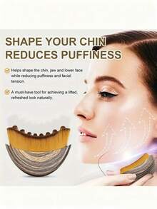 多功能淋巴引流面部按摩器及淋巴面部刷，带收纳盒 - 柔软尼龙刷毛，符合人体工学的椭圆形刷头，适合敏感肌肤，米色，刺激淋巴结，护理浮肿和淋巴水肿肌肤 - 彩色 - 查看 8