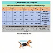 1 cái/Gói nhiều quần lót sinh lý in hình nơ dâu tây dễ thương cho thú cưng, quần lót chống quấy rối, phù hợp cho chó và mèo cỡ trung bình/nhỏ - Hồng - Xem 2