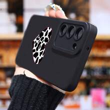Patrón de Leopardo Corazón, Adecuado para Fundas de Teléfono de la Serie  Galaxy S25 Ultra/S24 PLUS/S23+/S22/S21, Resistente a Impactos y Antideslizante, Ligero, Nuevo Diseño de  de Moda, Funda Protectora de TPU de Alta Calidad, Funda de Uso Diario, Funda Protectora Resistente a Impactos, Accesorios de Moda, Funda de Teléfono de Moda, Resistente a Impactos, Carcasa Flexible, Funda Suave, Entusiastas de la Moda, Usuarios de Smartphones - Colores mixtos - Ver 7