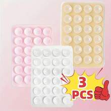 Set de 4 piezas/2 piezas Agarre de silicona para teléfono, adecuado para todos los modelos de teléfonos, soporte adhesivo para teléfono, manija adhesiva de teléfono con manos libres, soporte de agarre de teléfono para selfie y video compatible con iPhone, teléfonos Android, regalo para cumpleaños, familia, amigos, soporte para teléfono, accesorios para teléfono