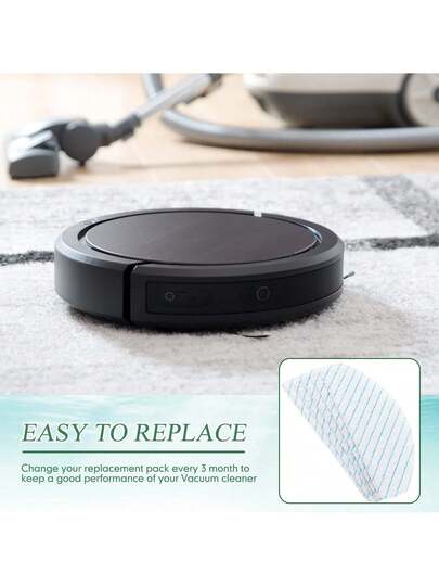 Premium Disposable Mop Pads Ecovacs Deebot Ozmo T8/T8+, T9 AIVI N8 Pro Series Essential Robot Stofzuiger Cleaner Accessories view 6