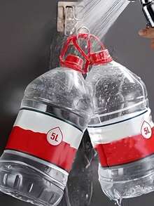 2/4/6个装时尚不锈钢拉丝壁挂式加厚重型储物挂钩，不锈钢可折叠水槽挂钩 - 易于安装，无需钻孔壁挂式储物架，适用于浴室和厨房，易于安装，金属材质，实用，适合庭院收纳，多功能挂钩