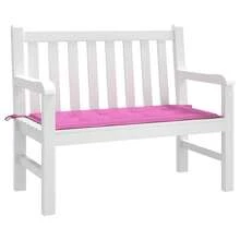 vidaXL Gartenbank-Kissen Rosa 120 X 50 X 4 Cm Oxford Stoff - Red - View 3