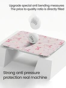 Ốp lưng hai mặt bằng acrylic trong suốt hình nơ, sao và trái tim hoạt hình xinh xắn này có khả năng chống sốc và bền bỉ, phù hợp với iPad thế hệ thứ 7, 8 (10.2 inch) và 10. Ốp có khe cắm bút tích hợp, hỗ trợ chức năng ngủ/thức và nhiều chế độ giá đỡ gập. Đây là món quà tuyệt vời cho Halloween và năm mới. - Nhiều màu - Xem 5